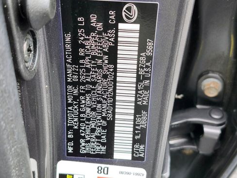 Used 2022 Lexus ES 250 w/ Premium Package image 36