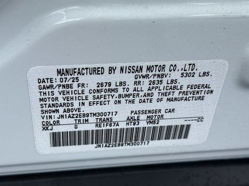 New 2026 Nissan Leaf Platinum+ FWD image 27