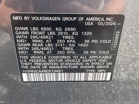 Used 2024 Chevrolet Tahoe LT RWD image 45