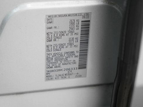 Used 2023 Nissan Pathfinder SL w/ SL Premium Package image 30