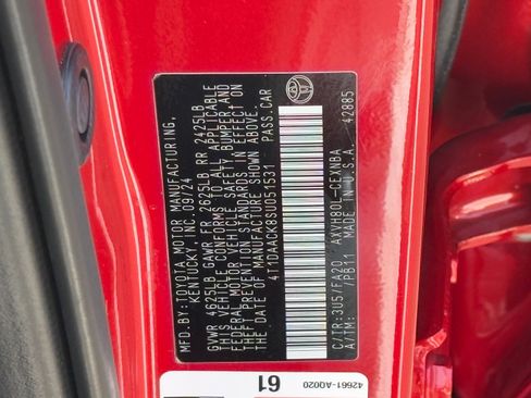 Certified 2025 Toyota Camry LE image 30