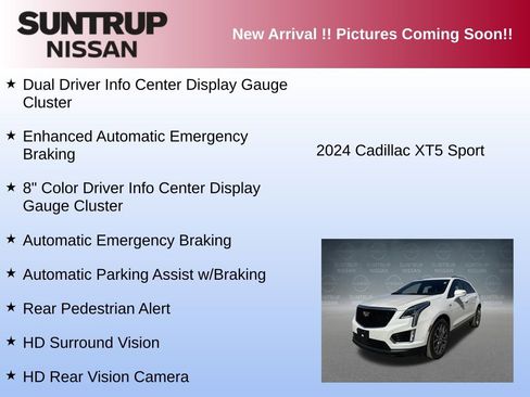 Used 2024 Cadillac XT5 Sportv w/ Technology Package image 23