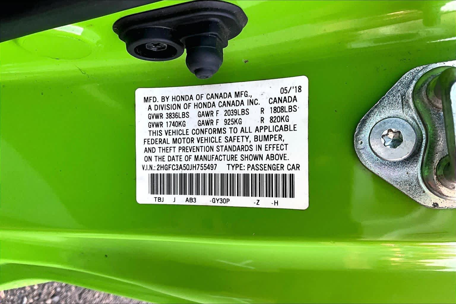 Used 2018 Honda Civic Si image 36