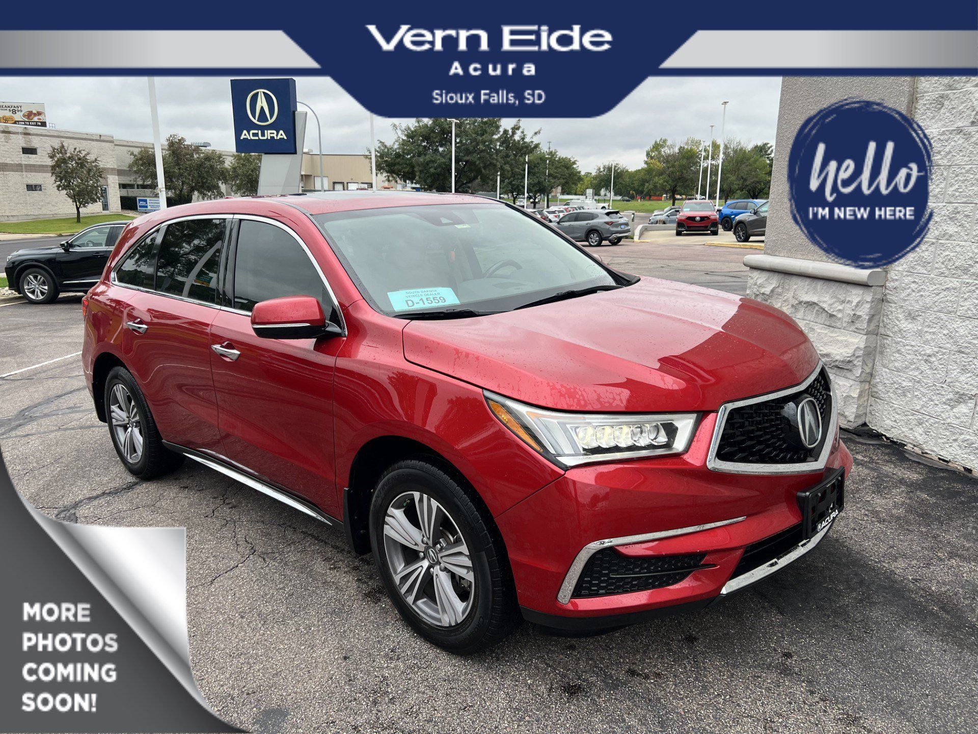 Used 2019 Acura MDX SH-AWD image 1