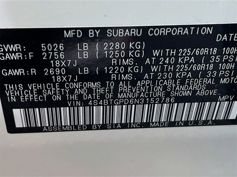 Used 2022 Subaru Outback Touring XT image 28