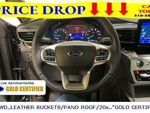 Certified 2022 Ford Explorer XLT w/ Equipment Group 202A image 36