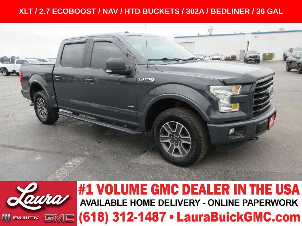 Used 2016 Ford F150 XLT w/ Equipment Group 302A Luxury AWD/4WD image 1
