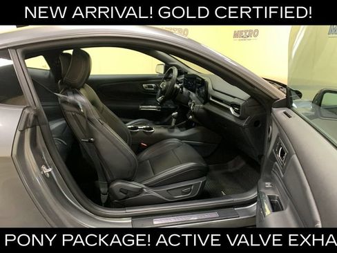 Certified 2025 Ford Mustang GT Premium w/ Mustang Nite Pony Package RWD image 12