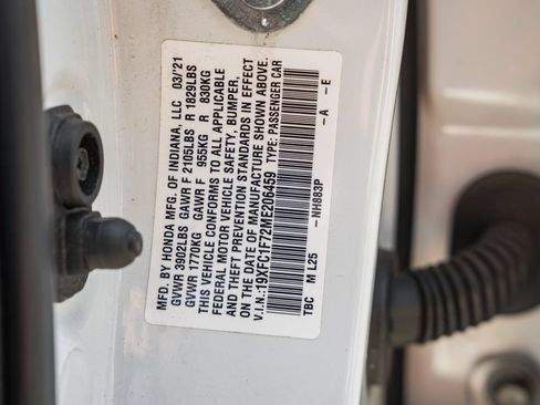 Used 2021 Honda Civic EX-L image 36