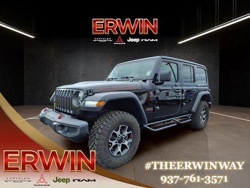 Used 2020 Jeep Wrangler Unlimited Rubicon w/ LED Lighting Group AWD/4WD image 3
