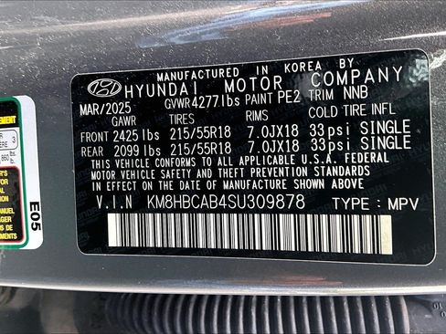 Used 2025 Hyundai Kona SEL AWD/4WD image 28