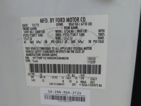 Used 2013 Ford F150 XL w/ XL Plus Pkg image 12