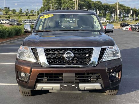 Used 2018 Nissan Armada Platinum w/ Captain Seat Package AWD/4WD image 2