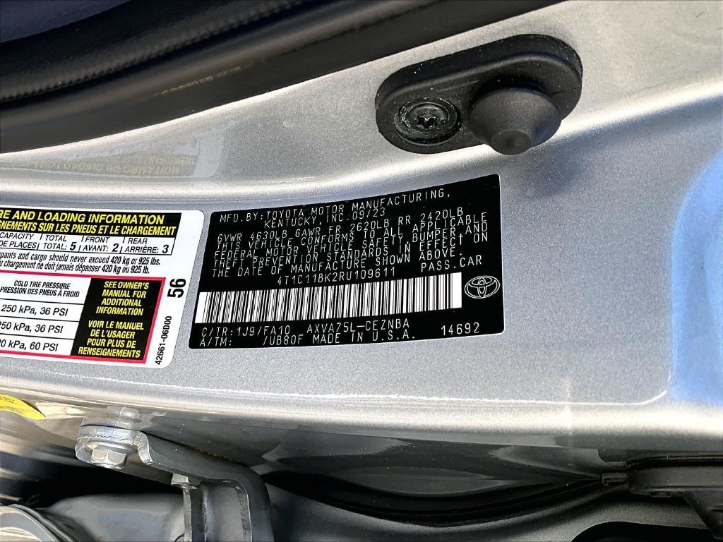 Used 2024 Toyota Camry LE AWD/4WD image 35