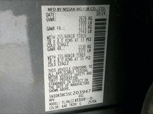 Used 2025 Nissan Pathfinder SV AWD/4WD image 31