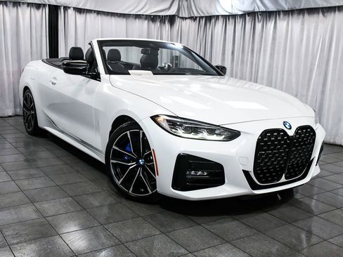 Used 2021 BMW 430i Convertible w/ M Sport Package RWD image 3