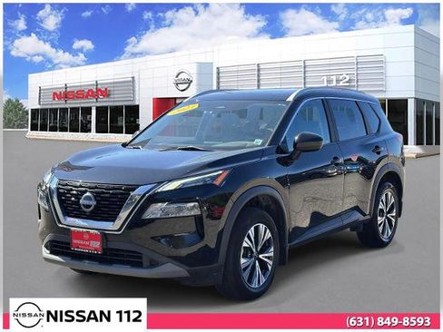Certified 2023 Nissan Rogue SV w/ SV Premium B Package AWD/4WD image 1