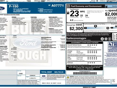 Used 2025 Ford F150 XLT w/ Equipment Group 303A High image 28