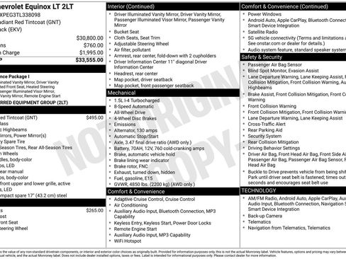 Used 2026 Chevrolet Equinox LT AWD/4WD image 47