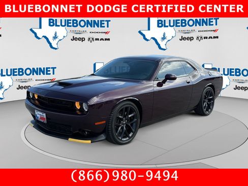 Used 2021 Dodge Challenger R/T w/ Blacktop Package RWD image 1