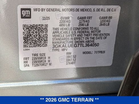 New 2026 GMC Terrain Elevation w/ Black Edition image 36