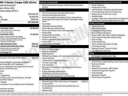 Used 2023 BMW 430i xDrive Coupe w/ M Sport Package image 7