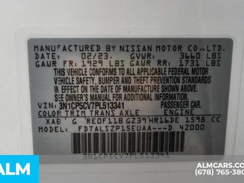 Used 2023 Nissan Kicks SV FWD image 39