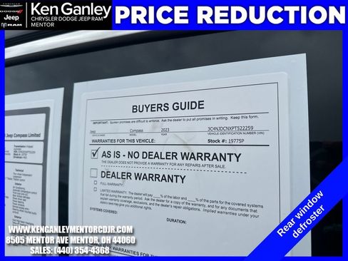 Used 2023 Jeep Compass Limited AWD/4WD image 27