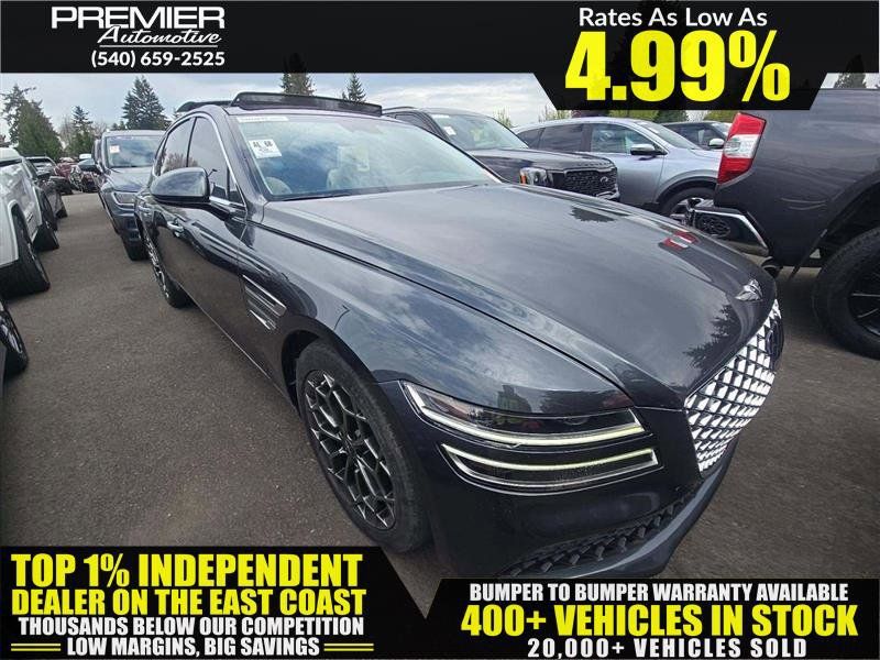 Used 2021 Genesis G80 2.5T w/ Advanced Package RWD image 1