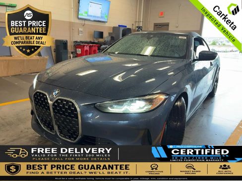 Used 2021 BMW 430i Convertible w/ Premium Package RWD image 1