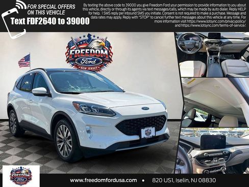 Certified 2021 Ford Escape Titanium AWD/4WD image 1