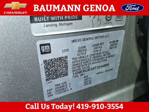 Used 2026 Chevrolet Traverse LT w/ Driver Confidence Package FWD image 26