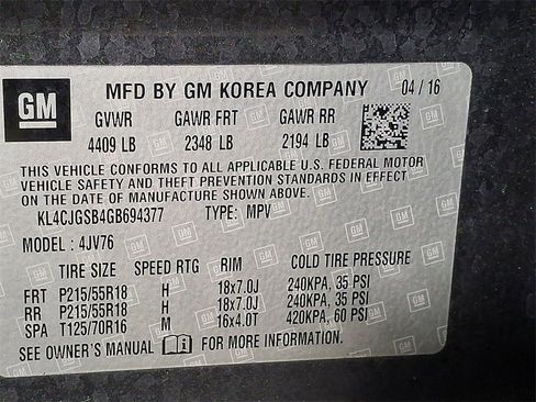 Used 2016 Buick Encore Leather w/ Experience Buick Package image 27