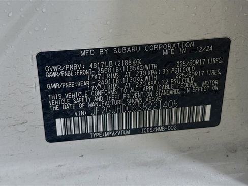 Certified 2025 Subaru Crosstrek 2.0i Premium image 29