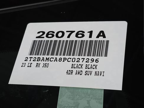 Used 2023 Lexus RX 350 Premium w/ Cold Area Package AWD/4WD image 33