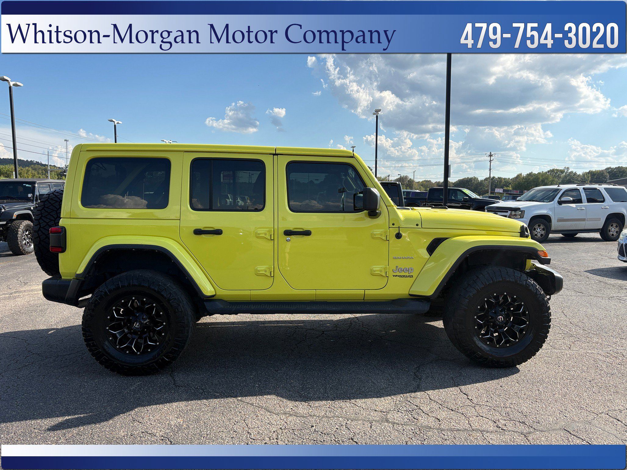 Used 2022 Jeep Wrangler Unlimited Sahara w/ LED Lighting Group AWD/4WD image 4