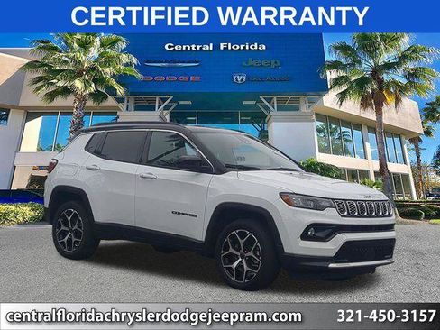 Certified 2025 Jeep Compass Limited AWD/4WD image 1