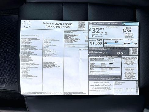 New 2026 Nissan Rogue SV FWD image 21