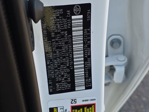 Certified 2024 Toyota Camry SE FWD image 27