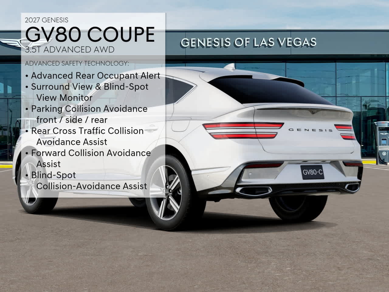 New 2027 Genesis GV80 3.5T Advanced AWD/4WD image 7