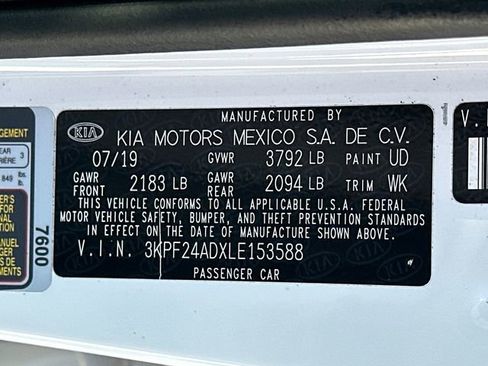 Used 2020 Kia Forte Sedan FWD image 32