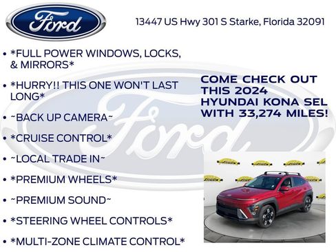 Used 2024 Hyundai Kona SEL FWD image 10