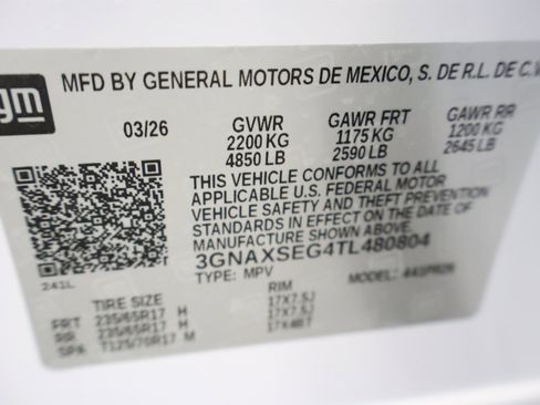 New 2026 Chevrolet Equinox ACTIV AWD/4WD image 36