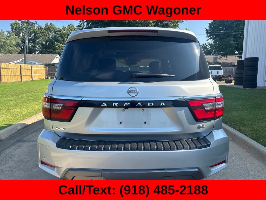 Used 2021 Nissan Armada SL w/ Captain's Chairs Package RWD image 6