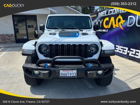 Used 2023 Jeep Wrangler Unlimited Rubicon 4xe AWD/4WD image 8