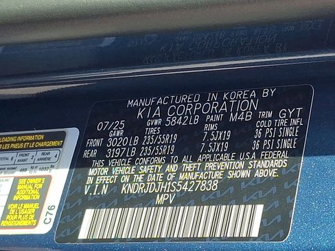 New 2025 Kia Sorento EX w/ EX Panoramic Sunroof Package image 19