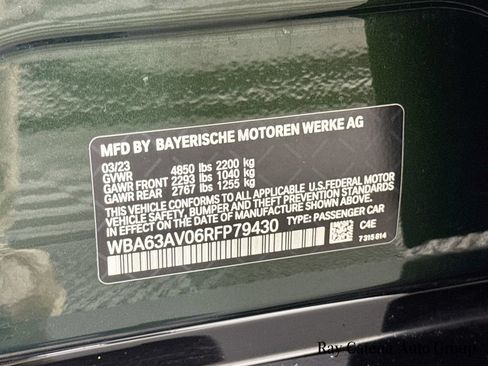 Used 2024 BMW 430i Gran Coupe w/ Convenience Package RWD image 34