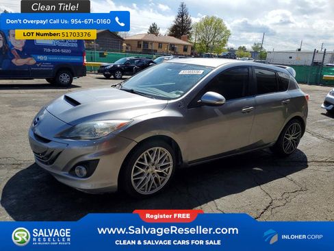 Used 2012 MAZDA MAZDA3 Touring w/ Mazdaspeed Tech Pkg FWD image 1