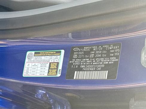 Certified 2026 Hyundai Elantra SEL Sport Premium w/ Cargo Package FWD image 30