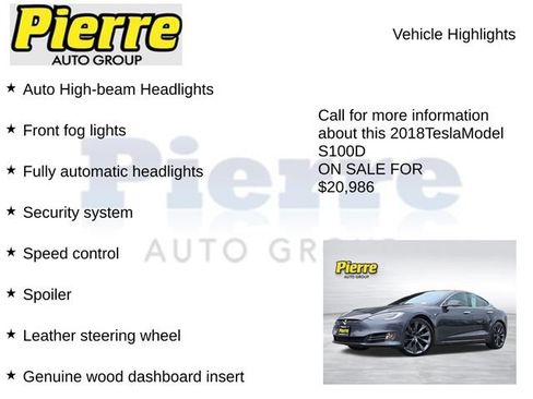 Used 2018 Tesla Model S 100D AWD/4WD image 22